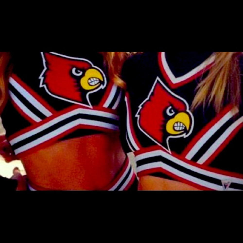 ISO any UofL Cheer Bras or spandex shorts.